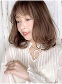 ゆるふわレイヤーパーマミディアム×大人可愛い×小顔p大宮