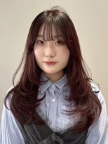 ハッチ(HACCH) 韓国風レイヤーカット髪質改善ダブルカラーハッシュカット