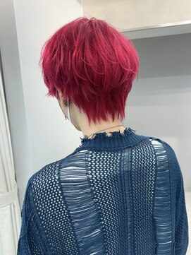 ヴェイン 渋谷(vain) レッド マッシュショート