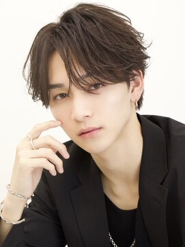 エイド 本店(aid) ニュアンスアップバングショート韓国毛流れセンターパート