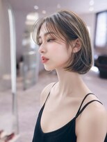 ハバナ 渋谷(HAVANA)&nbsp;レイヤーボブ×ダブルカラー/クールショート/前髪カット