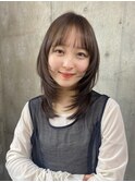 レイヤーカット レイヤー 顔まわりカット 髪質改善