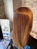 ヘアーリゾートガーデン 南柏店(Hair Resort Garden)&nbsp;グラデーションハイライト×ミルクティ