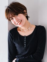 ヘアークラフト(Hair Craft)&nbsp;ハンサムショート×ニュアンスパーマ【岡山】コンパクトショート