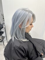 フリーダムガーデン 岡山駅前店(freedom garden) 10代20代色気抜群ショートレイヤー&ホワイトグレー