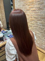 クク(coucou) 高発色カラーとトリートメントで極上の暖色艶カラー