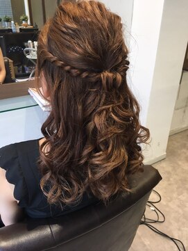 ハートライン(hair bridal Heart Line) アレンジセット