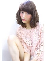 ラエティス(Laetus)&nbsp;【Laetus/大和西大寺】グレージュ×デジタルパーマで大人ミディ