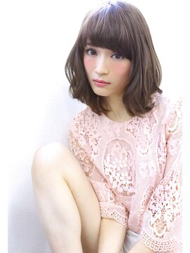 ラエティス(Laetus) 【Laetus/大和西大寺】グレージュ×デジタルパーマで大人ミディ