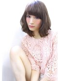 【Laetus/大和西大寺】グレージュ×デジタルパーマで大人ミディ