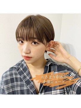 ラナ 渋谷(Lana) 【Chill】小顔になる大人かわいいピンクベージュクールショート