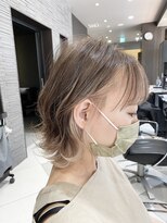 ジャパン ホンテン(JAPAN HONTEN) ナチュラルボブ×インナーカラー★