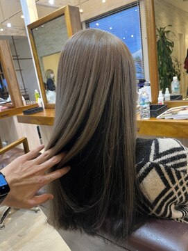 ラ メール ヘア デザイン(La mer HAIR DESIGN) インナーカラー/ホワイティーベージュ