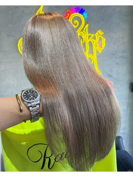 スパークスヘア(Sparks hair) 艶々プリプリぴかぴかグレージュカラー♪