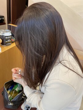 ヒアカアヴェダ 東京ガーデンテラス店(Heaka AVEDA) シアーグレージュ【赤坂/20代/30代/40代】