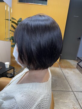クレップスヘアーヒマワリ(CRE'PS HAIR HIMAWARI) short bob