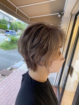 メレ(mele) 白髪ぼかしハイライト