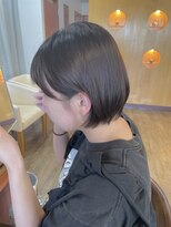 ヘアメイク 想倶楽部 長めショートボブ