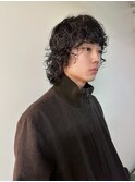 メンズパーマウルフパーマパーマウルフパーマくせ毛風パーマ