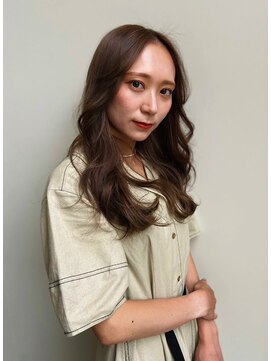 ナナナ パレナ 大津膳所店(nanana parena) 大人かわいい透明感たっぷりなゆるふわ艶髪マロンベージュ☆