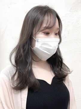 アンフィニー 銀座(ANFINI) 東京　銀座　カラー　グレージュアッシュ