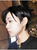 黒髪×カッコイイショート(tomo)