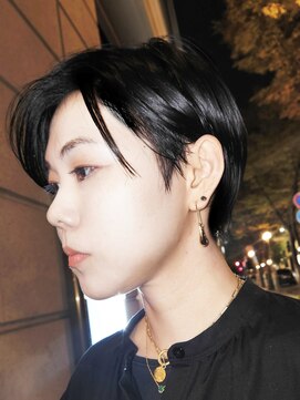 メリケンビューティーパーラー コウベ(MERICAN BEAUTY PARLOR KOBE) 黒髪×カッコイイショート(tomo)