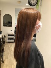 ヘア アンド フェイス トコ(Hair&Face toco) ちょっと大人なフォギーベージュ