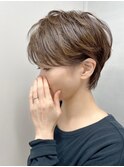 大人女子/ショートボブ/ハイライトカラー【Ruufus】