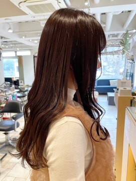 ソワン ドゥ ブレス 高の原店(soin de brace) ピンクラベンダーカラー/レディース/小顔