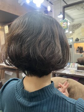 ビューティアンドスパ ガガ(GAGA) 癖毛を活かしたショートスタイル 藤枝美容室 ガガ