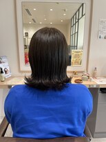 バサ 鷺ノ宮店(BASSA)&nbsp;【スタイル】オリーブグレージュ×外ハネスタイル