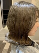 ランソ 新宿(RUNSO)&nbsp;くびれヘア×アプリコットオレンジ×夏×ハイライトカラー