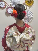 【crop es辻堂 藤田】成人式ヘア