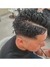 【men's】カット&パーマ+スタイリング剤
