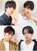 20代30代40代メンズ韓流コンマヘアビジネス清潔感爽やか