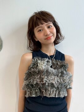 エディット トウキョウ(e.dit tokyo) 【e.dit tokyo macoto】ボブスタイル透明感カラー