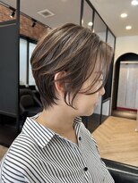 ハーツ(Heart's)&nbsp;白髪ぼかし似合わせ大人ショート30代40代50代60代◎