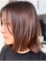 モヅ美容室 チェルム 四日市店(MOZ美容室 cheRm) 小顔スタイルセミロング