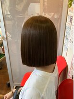 リオン 美容室 RE.ON 利音&nbsp;前下がりタッセルボブ