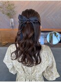 【Kulmbyluccica　小野紗英】　お出かけhair ハーフアップ