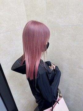 カプセル シンジュク(CAPSULE) 透明感☆コーラルピンク@岡しゃん