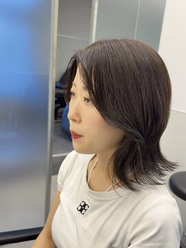 ゴウトゥデイシェアサロン 町田店(GO TODAY SHAiRE SALON) レイヤーボブ×グレージュ