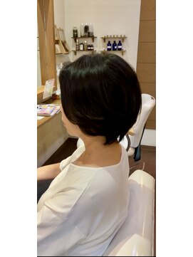 ヘアーメイク ラピス(hair make Lapis) ショートボブパーマ/ニュアンスパーマ/毛流れパーマ