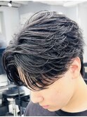 フェザーパーマ/アクティブショート/抜きっぱなしブロンド/新宿