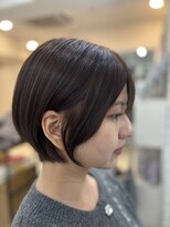 メモリーズ 銀座(Memories) 程よい丸みで、上品な抜け感ボブショート