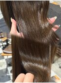 透明感カラー　イルミナ　オリーブブラウン