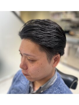 ニュアンスパーマ/フェザーパーマ/ラルフカール/毛流れパーマ