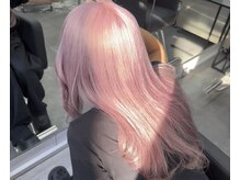 ジオラマ(DIORAMA)の雰囲気(「ペールピンク」/ケアブリーチ/ダブルカラー/ハイトーン)