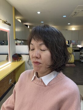 美容室 ステラ マッシュローレイヤーボブ